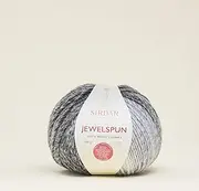 [Sirdar] Jewelspun Chunky with Wool, Polished Jet, 200g