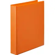 Marbig Clear View Insert Ring Binder Folder 2D 38mm A4 Orange Box 12