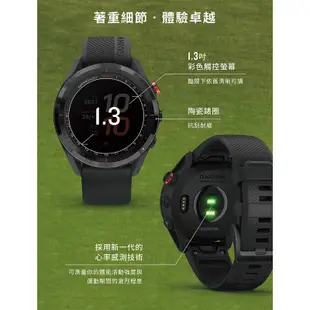 【GARMIN官方授權】APPROACH S62 進階高爾夫GPS腕錶 展示福利品