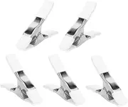 Veemoon 5pcs Heavy Duty Spring Clamps for Backdrop Durable Background Cloth Clips with Protective Cover for Photography and Home Decor Lightweight and Easy to Use