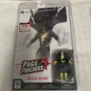 Black Adam w/ Comic & McFarlane 3” (DC Page Punchers) 3" Figure NEW & UNSEALED