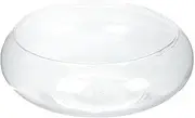 Betta Tank Glass Fish Bowl Flower Glass Vase Bowl Clear Wide Mouth Round Vase Terrarium Air Plant Hydroponic Succulent Planter Floral Container Vase for Home Office Wedding L