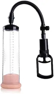 Men's manual enlarger Vacuum air pump booster Extender Massage and stimulation device with push rod