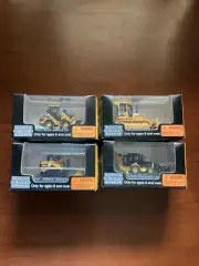 4 Norscot Construction Mini Diecast Vehicle Caterpillar