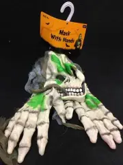 Halloween Skeleton Mask with Hands