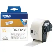 Brother DK 11208 Labels Address Lge 38 x 90mm Black on White