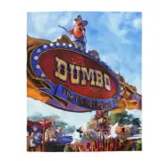 Velveteen Plush Blanket Disneyland ~ Dumbo the Flying Elephant