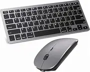 Bluetooth Keyboard and Mouse for iPad, PC, Android, iPhone,ipad Wireless Keyboard and Mouse Combo Compatible with ipad pro/ipad Mini/ipad Air (iPadOS 13 / iOS 13 and Above) Windows 11,10 Laptop