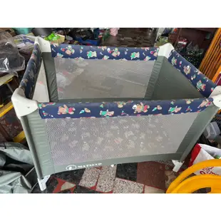 【吉兒二手商店】matsuco 瑪芝可 遊戲床 附遊戲床專用雙層架