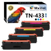 TN433 Toner Cartridge Replacement 4-Pack for MFC-L8900CDW HL-L8360CDW