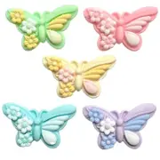 Butterflies In Flight - Shelly's Buttons - Flat Back Embellishments Craft Scrap