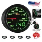 Double Vision 260°F Transmission Temperature Gauge - Dual Analog & Digital Re...