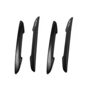 Car Door Edge Protectors Plastic Door Guard Black 4PCS