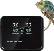 Reptile Humidifier - Reptile Mister Fogger, Reptile Smart Mister | Adjustable Heads Automatic Misting System with Adjustable Spray Nozzles, Smart Timed Reptile Fogger Misting System for Reptiles