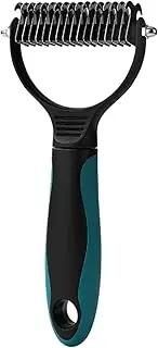 Pet Care Rake - Double Sided Pet Puppy Demating Rake | Flea Removal Care Rake | Pet Rake | Pet Detangler Comb Dog Care Rakes for Small, Medium and Large Pets Dog