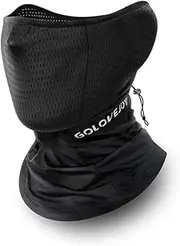 [BIGTEDDY] Black Summer Cycling Face Cover Mask Ice Silk Anti UV Scarf Headband Bandana