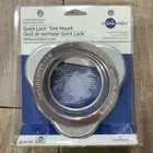 InSinkErator QLM-00 Chrome Quick Lock Mount Flange for Garbage Disposals NEW