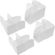UPKOCH 4pcs Playpen Fixing Clips Skid Stabilizer Feet Support for Safe Indoor Outdoor Use Easy Tool Installation Design for Portability and