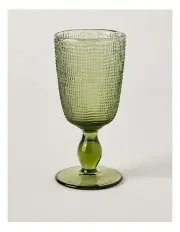 [Australian House & Garden] Lorne Wine Glass Set of 4 in Green