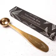 - Golden Stainless Steel 1 gram Matcha Measuring Spoon. Scoop your Matcha wit...
