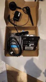 Sennheiser D10 BS + HS Wireless DECT Headset with Base - NEW 506410 NEW IN BOX