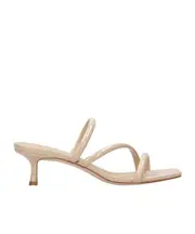 Michael Michael Kors Celia Kitten Sandals US6 Nude