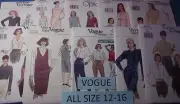Vogue Patterns (W) ~ ALL Patterns are Size 12-16 * ~ * ~ * ~ * ~ * Listing 9486
