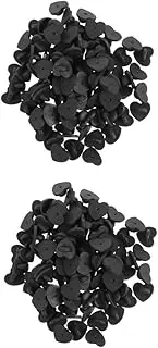 [ABOOFAN] Sets Rubber Heart Shape Brooch Clutch Pin Backs Versatile Badges Backing Clasp for Diy Projects Pcs