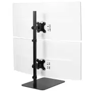 VIVO Dual Ultrawide Monitor Desk Stand, Adjustable Mount for 2 Screens up to 45"
