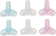 BESTYASH 3 Pairs Reusable Eyelash Stamps Sweatproof Lower Lash Applicator for Quick Eye Makeup Comfortable Silicone Tool for False Lower Lashes Easy to Use for Beginners