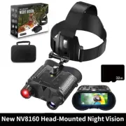 Night Vision Goggles Head Mounted Binoculars 8X Zoom HD Infrared for Hunting AU