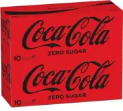 Coca-Cola Zero Sugar Soft Drink Multipack Cans 20 x 375 mL