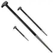 SP Tools 3pc Heavy Duty Rolling Head Pry Bar Set - SP33820