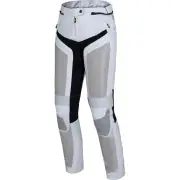 Trigonis-Air Ladies Light Grey Black Textile Motorcycle Pants