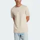 Adidas M PILE EMB T [HY1333] 男 短袖 上衣 T恤 國際版 運動 休閒 純棉 奶茶