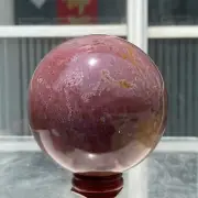 653g Natural Colourful Ocean Jasper Crystal Sphere Mineral Specimen Healing
