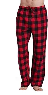 [CYZ] Men's 100% Cotton Super Soft Flannel Plaid Pajama Pants