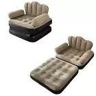 Outdoor Inflatable Sofa Bed Air Mattress - Foldable Lazy Sofa for Camping & H...