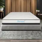 Dreamz Pocket Spring Mattress Bed Queen Double King Single Foam Medium Firm 21CM