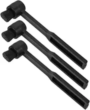 SHINEOFI 3pcs Vinyl Record Cleaning Brush Stylus Brush - Black Needle Cleaner Tool for Vinyl Record Player Turntable Accessories