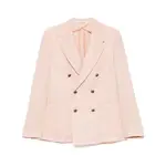 [Tagliatore] Tagliatore Double-breasted Blazer 50 IT PINK