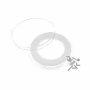 (5) Air-tite 26mm White Ring Coin Holder Capsules for SBA Susan B Anthony