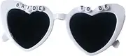 [Weforu] Bride to be Sunglasses, Bachelorette Sunglasses for Hens Night Party Bride, Bridal Shower Accessory, Bachelorette Sunnies