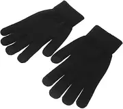 [FRCOLOR] Touchscreen Gloves for Men Windproof Warm and Comfortable Yarn Material
