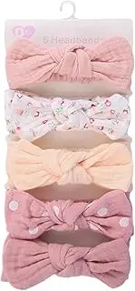 Kids Bows, Baby Girl Headbands, Baby Hair Bows Headbands, Baby Headbows, 7.1x1.4inch Hair Bands With Knot, Elastic Head Wrap Accessories For Kids