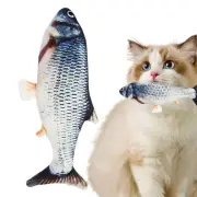Floppy Moving Fish Cat Toy Realistic Interactive Dancing Wiggle Catnip Toy Gift