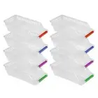8 Pcs Fridge Storage Bin Refrigerator Organizer Bin Fridge Food Container