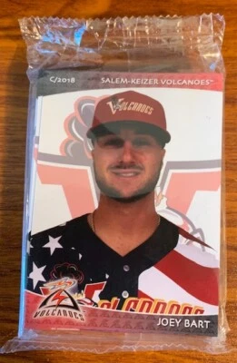 2018 Salem-Keizer Volcanoes(Giants) Joey Bart Team Set NIP Free Shipping