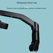 Square Side Reflectors with Adjustable Clamp for Motorcycle Bike Easy Adjustment