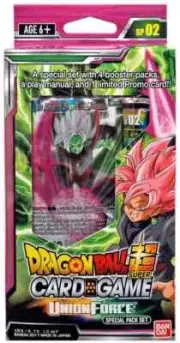 Union Force Special Pack Set Sealed Dragon Ball Super Contains 4 Packs